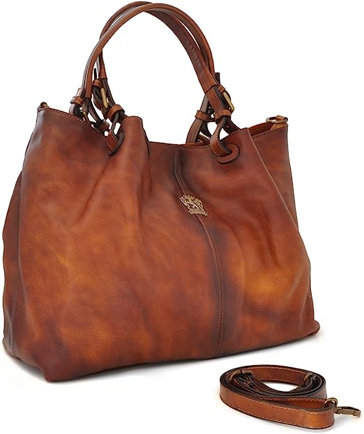 Pratesi Womens Italian Leather Collodi Woman Bag in Cow Leather 1