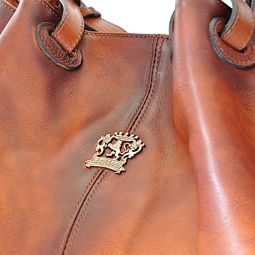 Pratesi Womens Italian Leather Collodi Woman Bag in Cow Leather 2