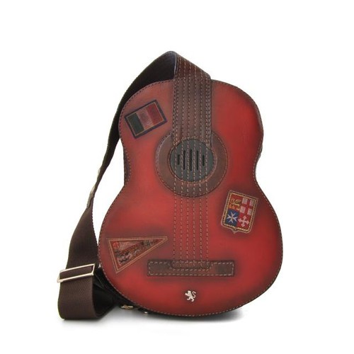 Chitarra Italian Calf Leather Small Guitar Backpack 1