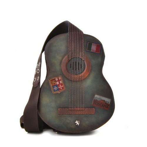 Chitarra Italian Calf Leather Small Guitar Backpack 2