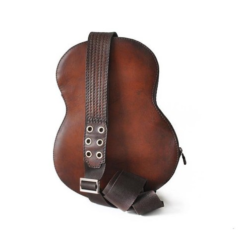 Chitarra Italian Calf Leather Small Guitar Backpack 3