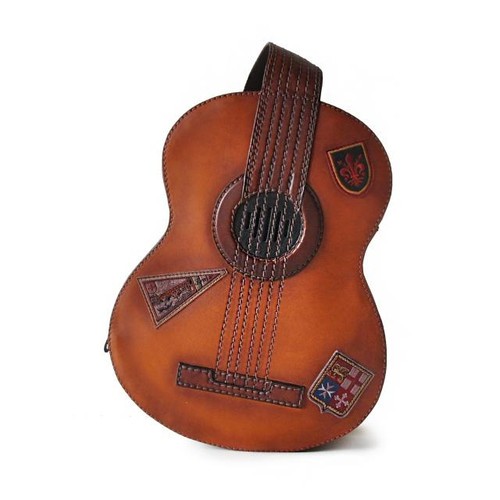 Chitarra Italian Calf Leather Small Guitar Backpack