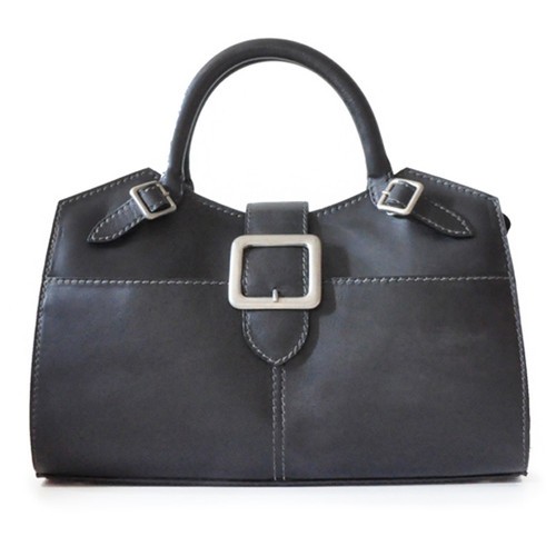 Fiesole – Grande Italian Calf Leather Top Handle Bag 1