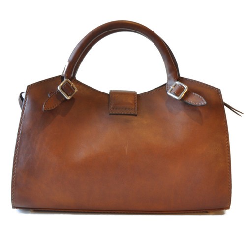 Fiesole – Grande Italian Calf Leather Top Handle Bag 2