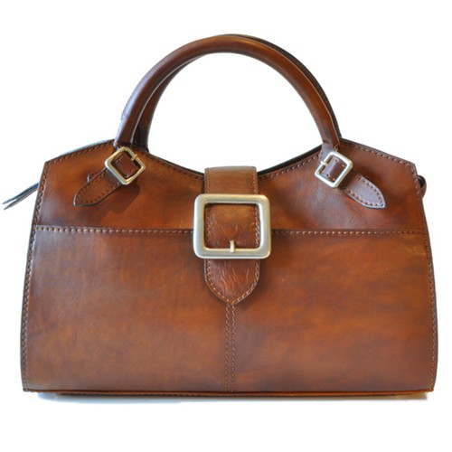 Fiesole – Grande Italian Calf Leather Top Handle Bag