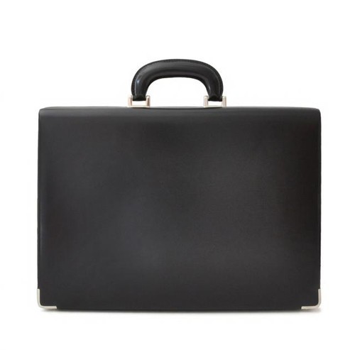 Italian Calf Leather Attache Briefcase 4
