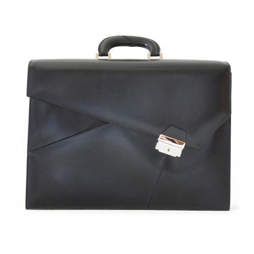Italian Calf Leather Document Briefcase 3