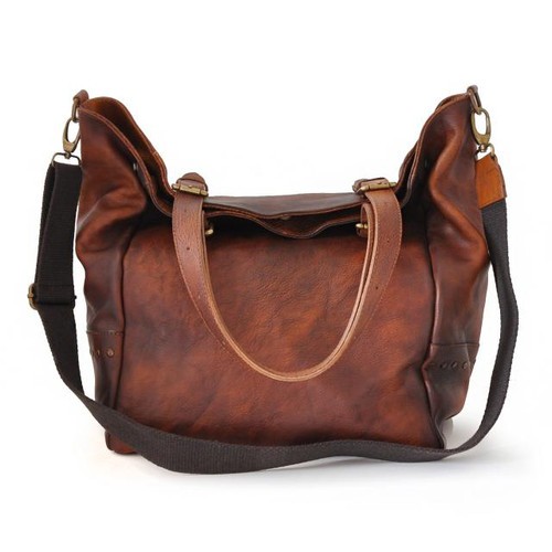 Italian Calf Leather Hobo Handbag 3