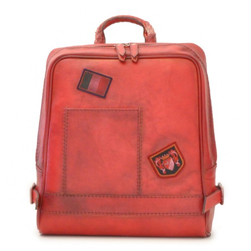 Italian Calf Leather Laptop Backpack