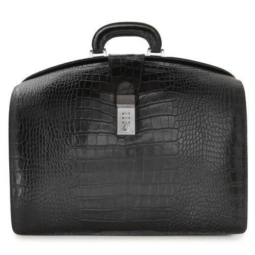 Italian Calf Leather Lawyer Briefcase