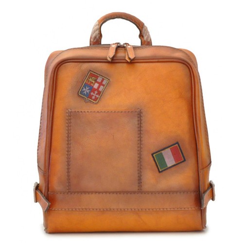 Italian Calf Leather Laptop Backpack 3